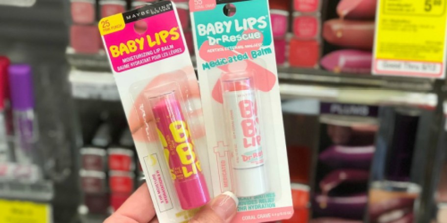 Maybelline Baby Lips Lip Balms Just $1.79 Each After CVS Rewards