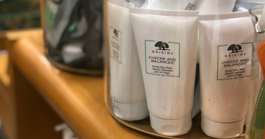 Origins Facial Cleansers in a jar