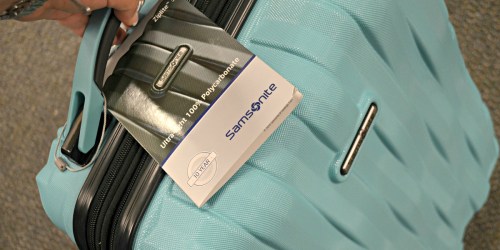 Over $100 Off Luggage at Kohl’s = HUGE Discounts on Samsonite & More