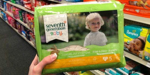 CVS: Possibly Up to 80% Off Seventh Generation Diaper Packs & More