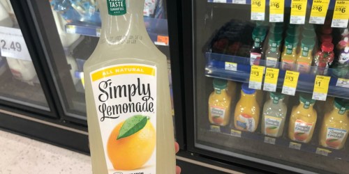 Simply Juices or Lemonade 52oz Bottles from $2.73 Each on Walgreens.online