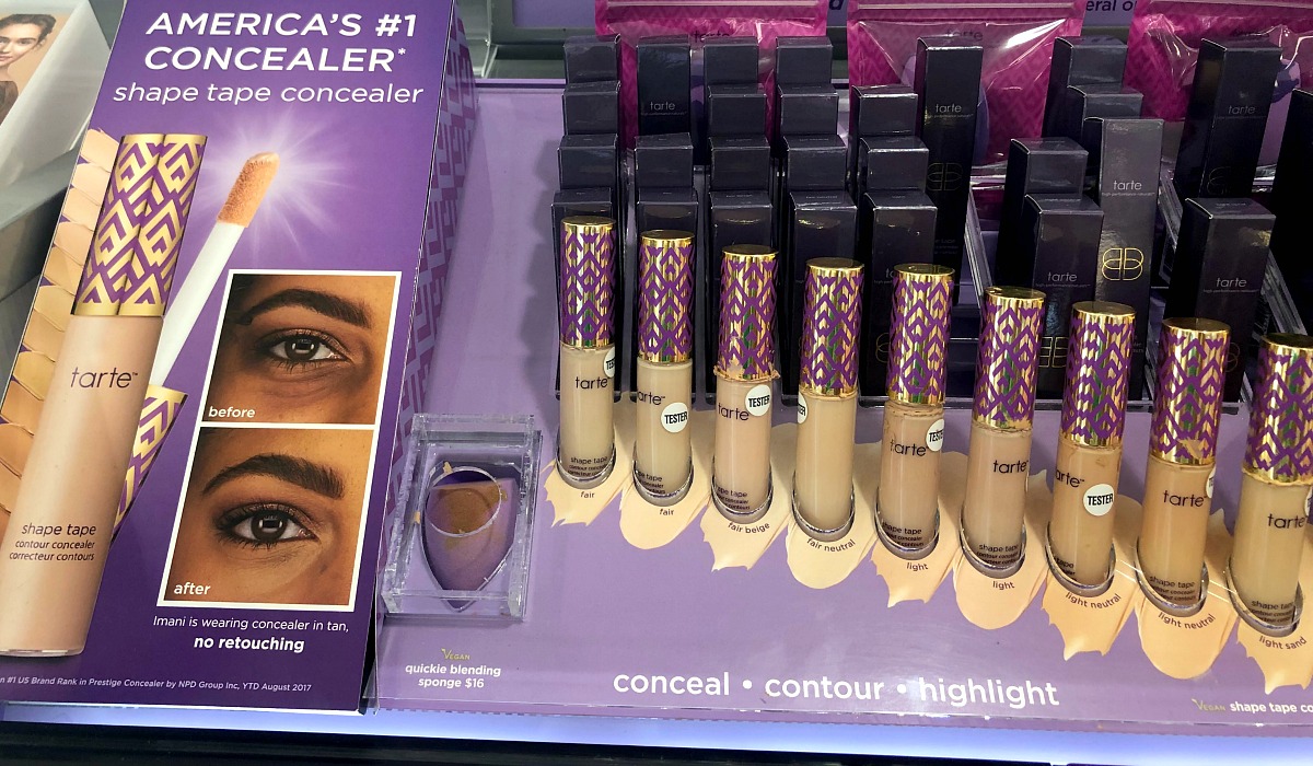 best undereye concealers — tarte shape tape