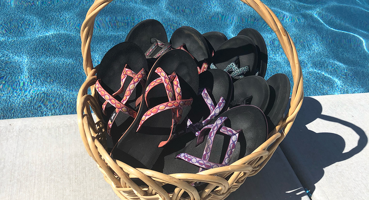 favorite budget flip flops — tevas