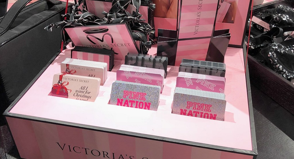 victoria's secret gift cards