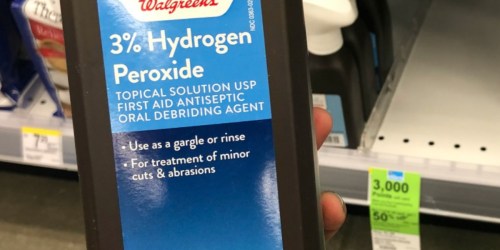 TWO Better than Free Well by Walgreens Hydrogen Peroxides After Rewards