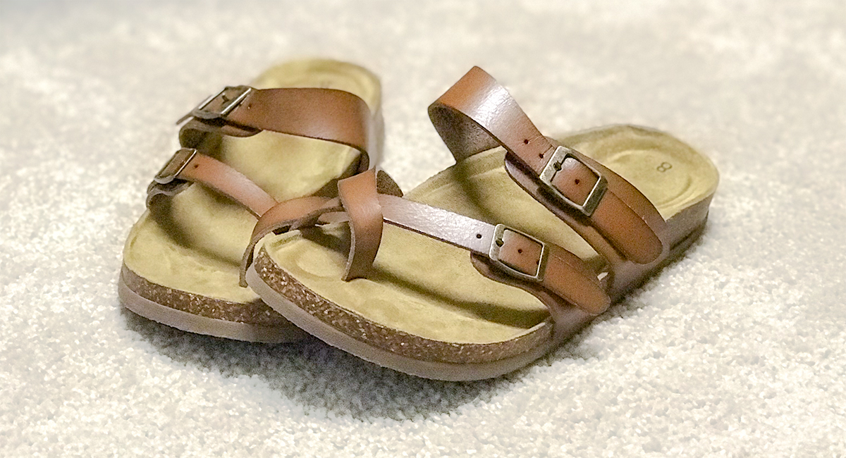 favorite budget flip flops — knockoff slides