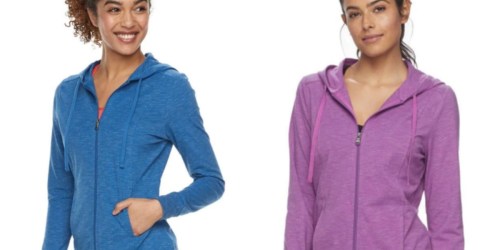 Kohl’s: Womens Tek Gear Long Sleeve Hoodies Just $11.72 Each (Regularly $30)