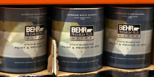 Home Depot: Up to $40 Rebate w/ Select Paint & Stain Purchase