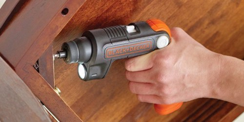 Amazon: Black + Decker Cordless Screwdriver w/ Flashlight Only $11.99 (Regularly $20) & More