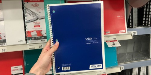 Office Depot/OfficeMax: Spiral Notebooks Only 25¢