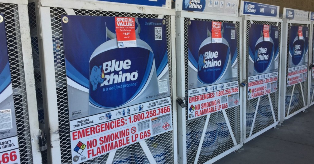 Blue Rhino Propane Tank Exchange