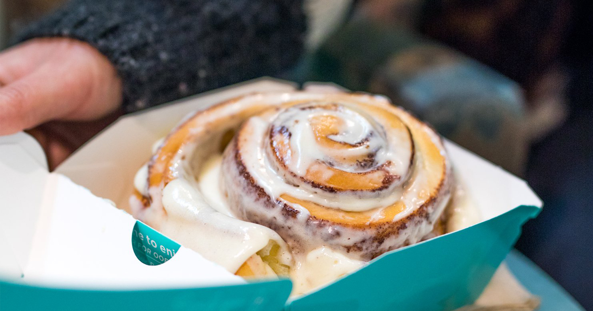 BOGO FREE Cinnabon Treats for Rewards Members