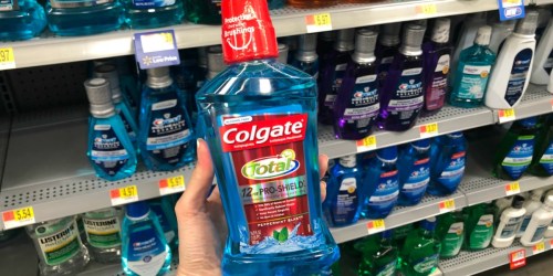 High Value $2/1 Colgate Mouthwash Coupon = FREE at Walmart After Cash Back