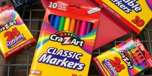 Cra-Z-Art Crayons Just 25¢ & Markers Only 50¢ at Walmart (In-Store Only)