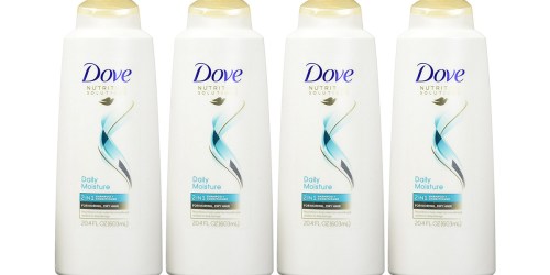 Amazon: Dove 2-in-1 Shampoo & Conditioner 4-Pack Bottles Only $9.88 (Just $2.47 Each)