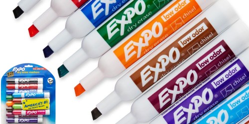 Amazon: EXPO Dry Erase Markers 12-Pack Only $7