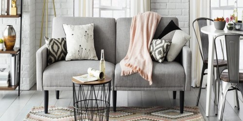 Target.online: Room Essentials Linen Futon Only $139.99 Shipped (Regularly $200)