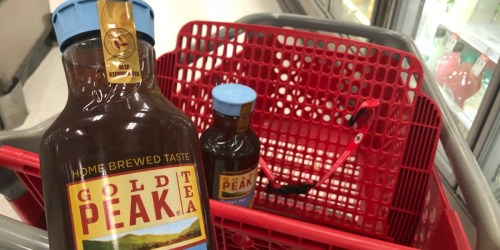 Gold Peak Tea 52oz Bottles Only $1 After Cash Back at Target