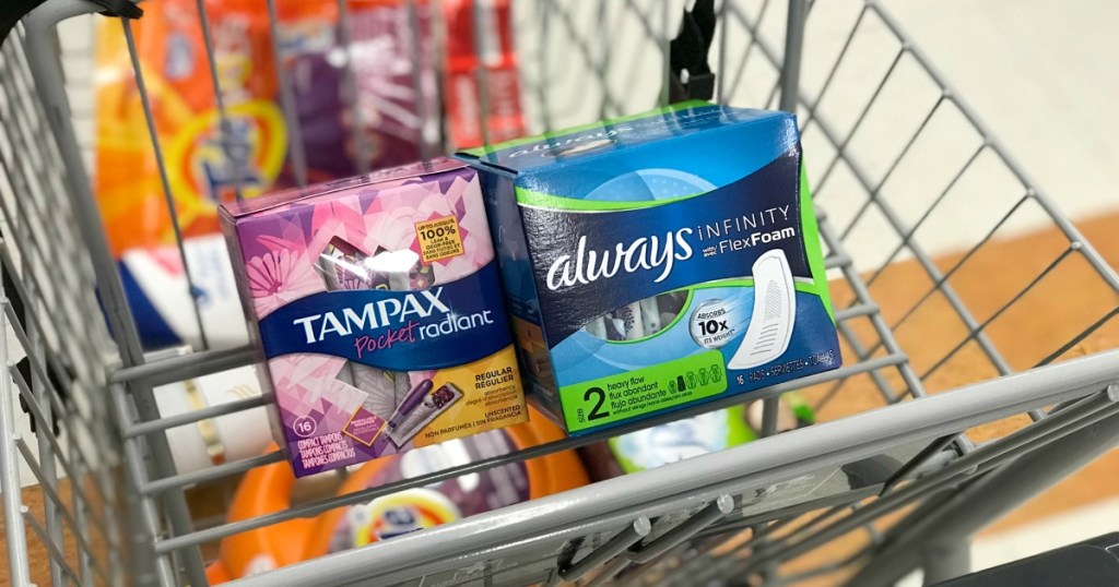 Rite Aid Tampax Always Products