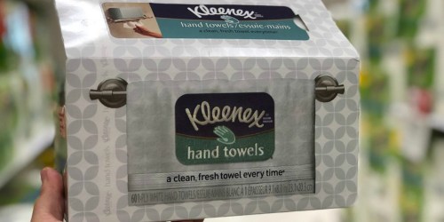 Amazon: Six Kleenex Hand Towels 60-Count Boxes Only $9.84 Shipped (Just $1.64 Each)