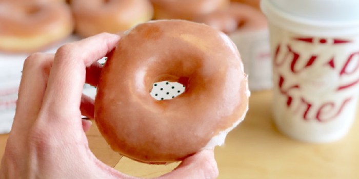 Krispy Kreme Dozen Glazed Doughnuts Just $1 When You Buy ANY Dozen (July 27th Only)