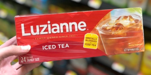 Luzianne 24 Family Size Tea Bags Only 63¢ After Cash Back at Walmart