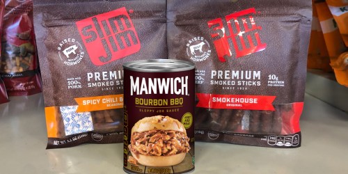 Manwich Bourbon BBQ Sloppy Joe Sauce Only 50¢ at Kroger & More