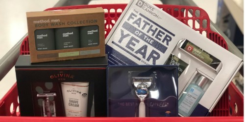 Over 30% Off Men’s Personal Care Gift Sets at Target (Nice Father’s Day Gifts)