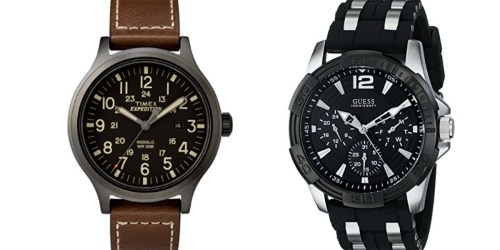 Amazon: Up to 70% Off Men’s Watches (Timex, Guess, Bulova & More)