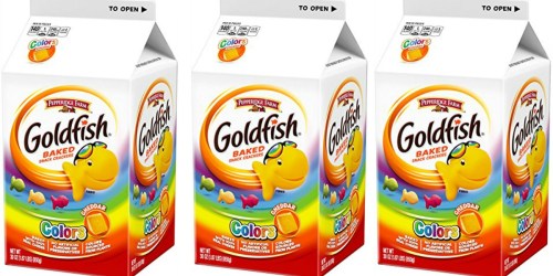 Amazon: SIX Pepperidge Farm Goldfish BIG 30 Ounce Cartons Only $25.19 Shipped (Just $4.20 Each)