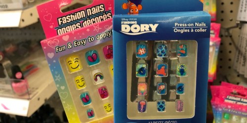 Kids Press On Nails Only $1 Each at Dollar Tree & More