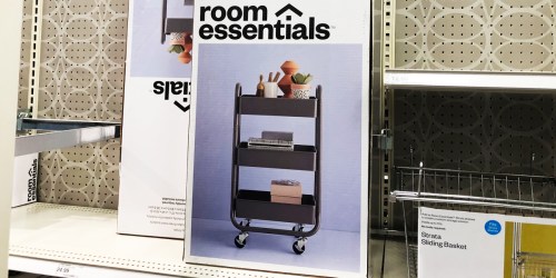 Room Essentials Rolling Cart Possibly Only $17.83 at Target (Regularly $30)