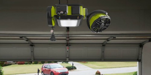 Home Depot: Ryobi Ultra-Quiet Belt Drive Garage Door Opener Just $148 Shipped (WiFi Capable)