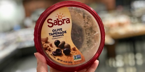 THREE Tubs of Sabra Hummus AND Handmade Serving Bowl Only $3.72 at Target