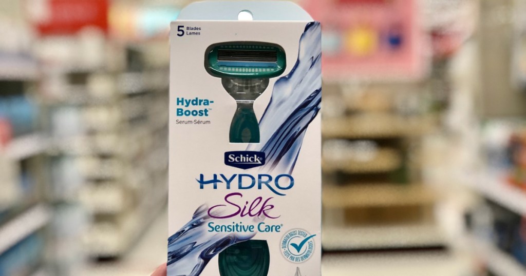 schick razor in aisle 