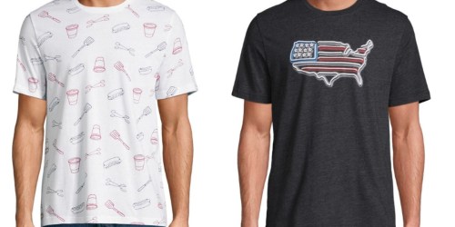 FIVE St. John’s Bay Men’s Americana Tees Only $15 on JCPenney.online (Just $3 Each)