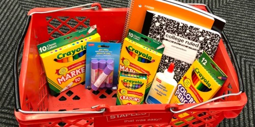 Staples Back to School Deals – 25¢ Notebooks, 50¢ Elmer’s School Glue & More