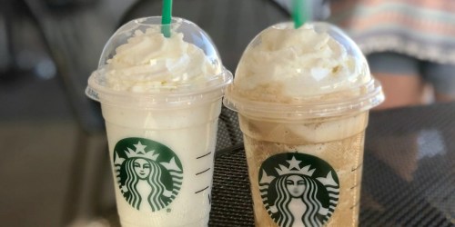 50% Off Starbucks Frappuccino Blended Beverages on August 2nd