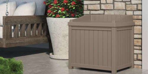 Suncast 22 Gallon Deck Box Only $29.99 at Home Depot