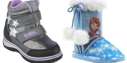 JCPenney.online: 80% Off Toddler Winter Boots (Disney, Totes & Okie Dokie)