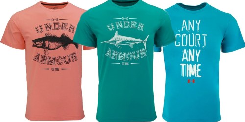 Under Armour Men’s Graphic Tees Only $12.79 Shipped