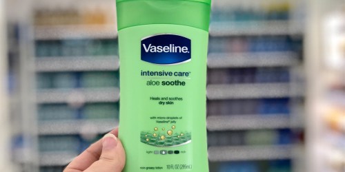 Vaseline Aloe Lotion Only $1.37 Each After Target Gift Card