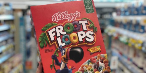 New $0.50/1 Kellogg’s Froot Loops Coupon = Only $1.49 at CVS, Rite Aid or Walgreens