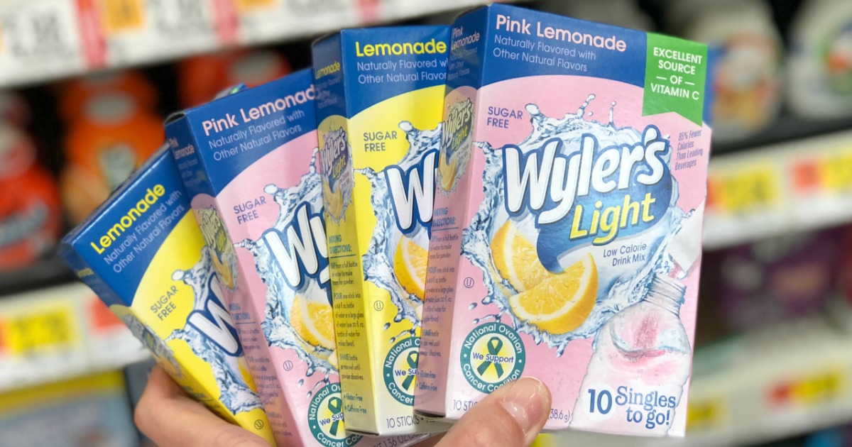 Wyler’s Light Lemonade Singles 40-Count Only $5.91 Shipped on Amazon | Includes 4 Flavors