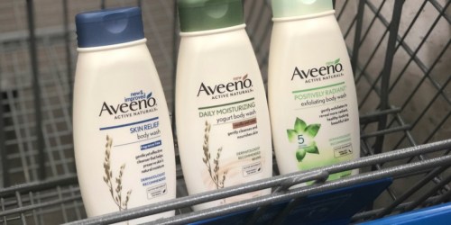 Over 40% Off Aveeno Body Wash at Walmart After Cash Back