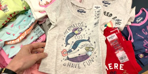 Carter’s & OshKosh B’Gosh Tees Only $2.99, Dresses Only $6.59 & Much More