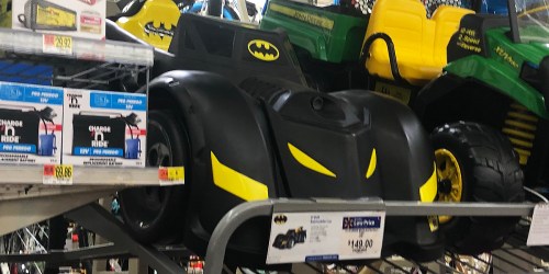 Batman Batmobile Battery-Powered Ride-On Possibly Only $59 at Walmart (Regularly $179)