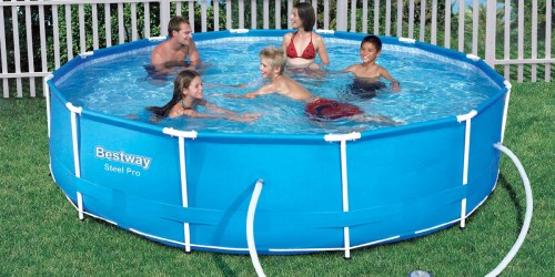 Bestway Steel Pro 12′ x 30″ Pool Only $103.99 Shipped (Regularly $250) + Get $20 Kohl’s Cash