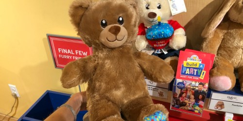 Build-A-Bear Count Your Candles Program: Pay Your Age for Birthday Bear During Birthday Month