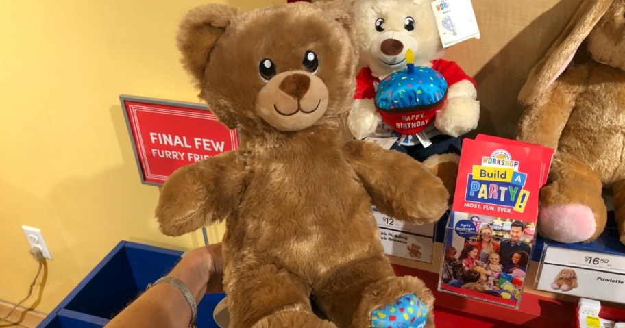 holding a birthday Build a Bear